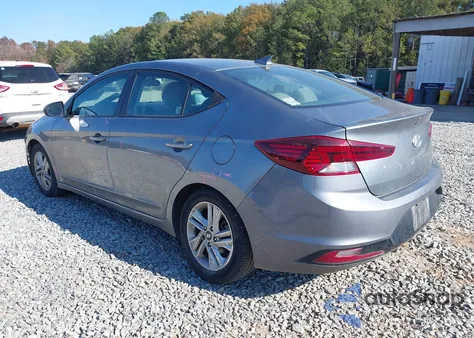 2019 Hyundai Elantra Sel из США, поврежденный, VIN KMHD84LF1KU738303